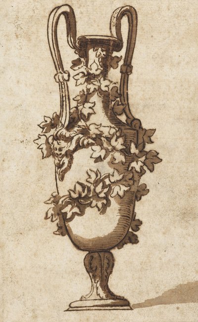Design for a Decorative Vase by Unbekannt Unbekannt